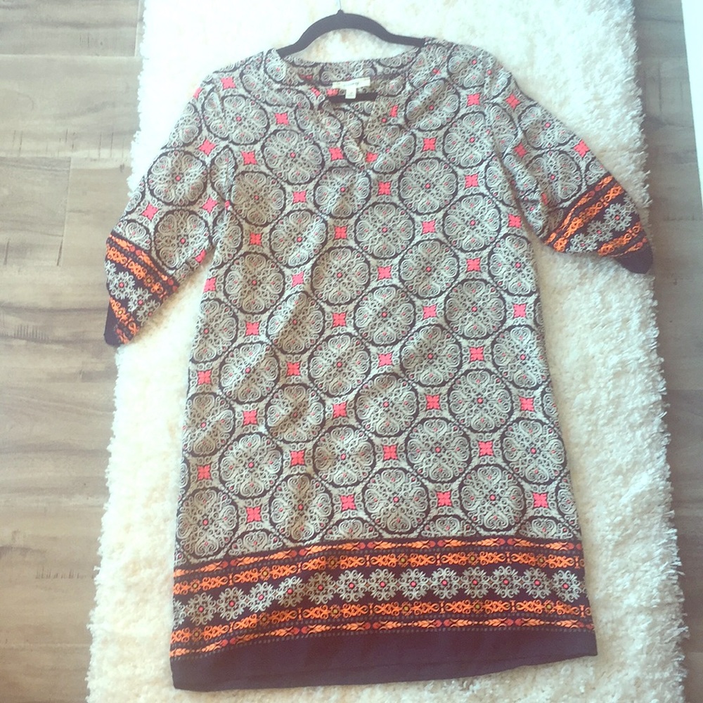Pattern sheath dress